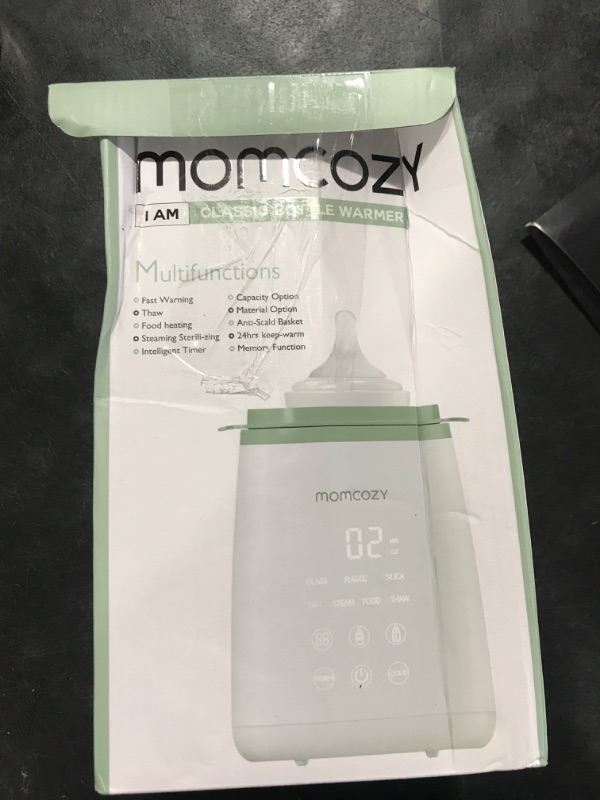 Photo 1 of Momcozy Bottle Warmer, Fast Bottle Warmers for All Bottles with Timer, Accurate Temperature Control and Automatic Shut-Off, Multifunctional Bottle Warmer for Breastmilk