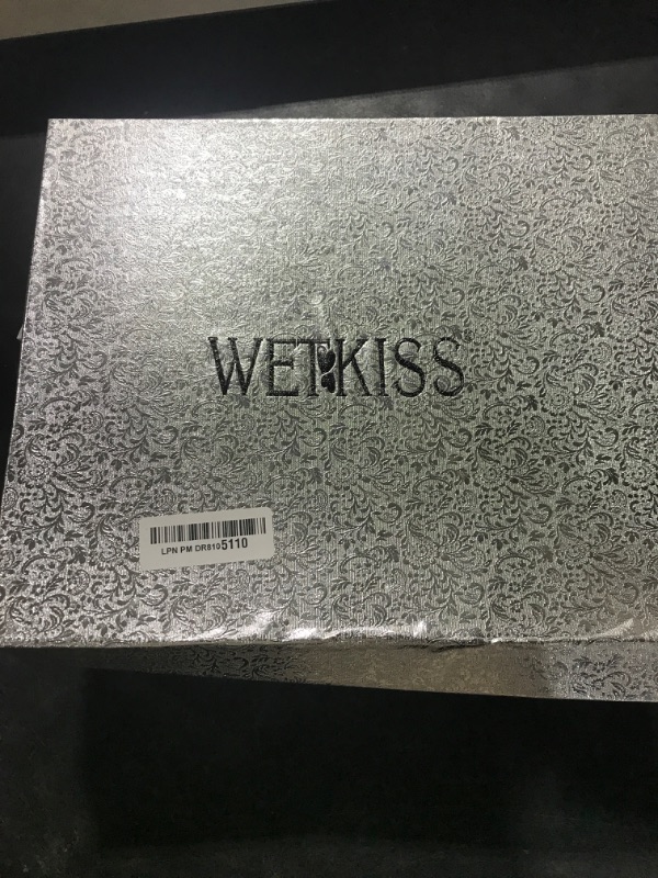 Photo 1 of wetkiss Red Platform Boots for Women Knee High Boots Red Gogo Boots Women's Knee-high Boots Chunky Boots for Women Tall Boots 70s Boots Long Boots Stretch Square Toe Boots Patent Leather Boots