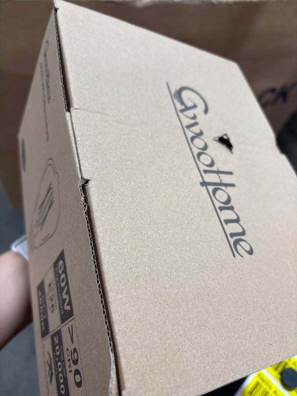 Photo 1 of GvvooHome Edison Bulbs 60 watt LED, E26 LED Bulb Non-Dimmable, 4000K Daylight White, ST58 Vintage Light Bulbs, 90+ CRI, E26 Medium Base, Clear Glass, 12 Pack