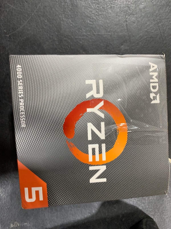Photo 1 of AMD Ryzen 5 4500 6-Core, 12-Thread Unlocked Desktop Processor with Wraith Stealth Cooler