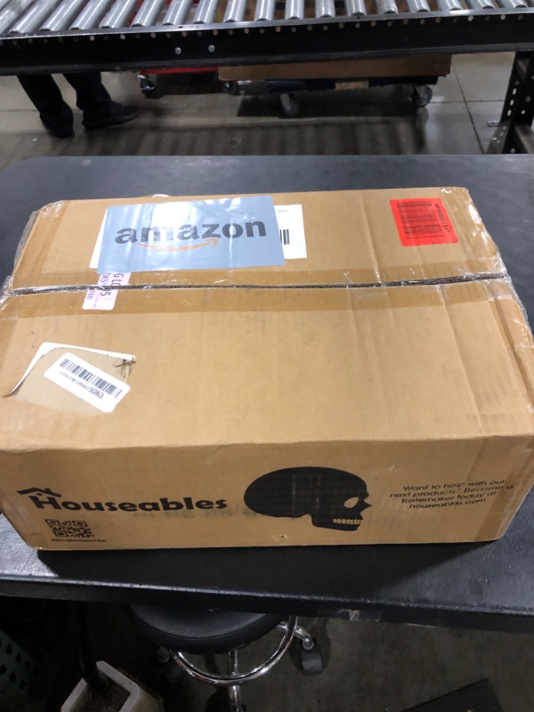 Photo 1 of Houseables Disarticulated Human Skeleton, Full Unassembled Anatomical Model, Life Sized, 62” Height, Plastic, w/Poster, Skull, Bones, Articulated Hand & Foot, Study of Skeletal System, Educational