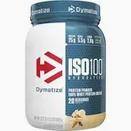 Photo 1 of DYMATIZE ISO100 PROTEIN POWDER