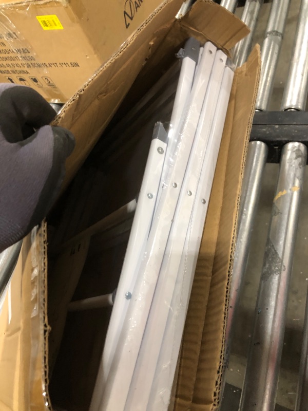 Photo 1 of BMDZBZVW Folding Clothes Drying Rack,Expandable Clothes Drying Rack,Laundry Drying Rack Collapsible Use for Indoor & Outdoor, White (38"x29"x11.8")