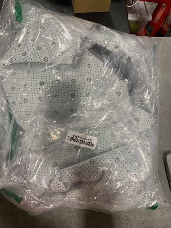 Photo 1 of Puremy Plush Area Rug 4x6 Feet High Pile Rugs for Living Room, Ultra Soft Indoor Carpet for Bedroom, Playroom, Playroom, Home Decor, Geometric, Dark Grey/White