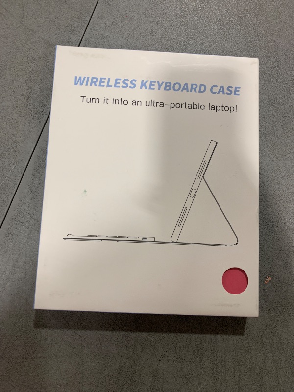 Photo 1 of Harvopu Compatible for iPad Air 11 Inch/Air 5th 4th Generation Case with Keyboard - Folio Keyboard Cover with Pencil Holder for iPad Air 11-inch M3/M2 (2025/2024), Air 5/Air 4 (Hot Pink)