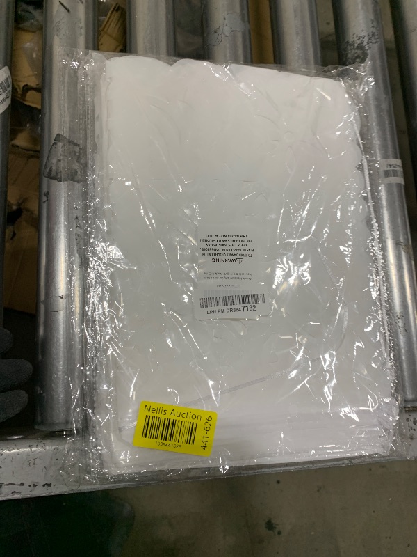 Photo 1 of Asoulin 5 Pack White Papel Picado Banner, Plastic Mexican Party Banner Wedding Fiesta Party Decoration, Dia De Los Muertos, Day of The Dead Decor Supplies, Cinco De Mayo Mexico Decor - 4 Patterns/90Ft