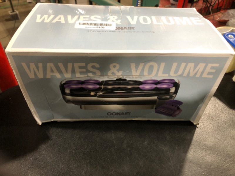 Photo 1 of Conair Hot Rollers Hair Curlers for Long, Medium and All Hair | Heated Rollers with Hair Roller Clips Included | 1 1/2-inch and 1 3/4 inch Rollers | Amazon Exclusive