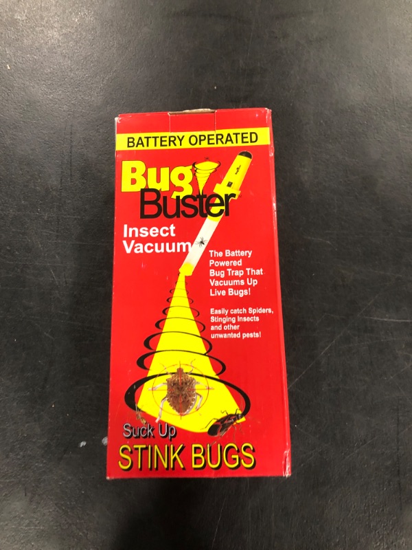 Photo 1 of Sonic Technology BugBuster BB100 - Cordless Bug Catcher, Spider Vacuum Grabber for Adults & Kids, Bug Vacuum for All Kinds of Insect, Battery Operated Insect Catcher with Easy On/Off Switch - BB100