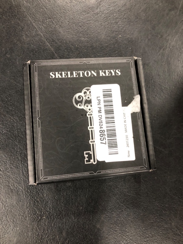Photo 1 of Skeleton Key, 12-Key Universal Hollow Barrel Skeleton Keys Kit for Antique Dresser, Chinese Cabinet, Antique Furniture and Old Style Cabinets or Doors, Select Antique Furniture Limited Compatibility