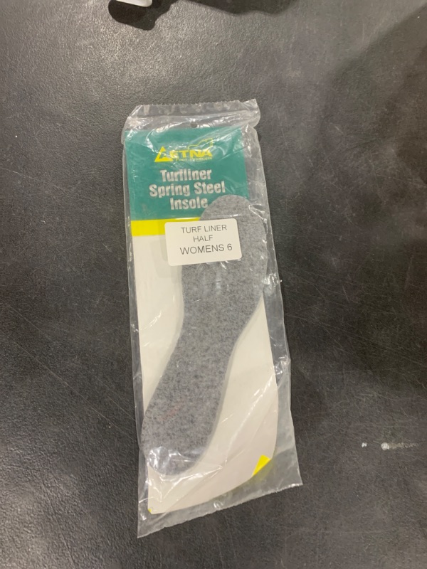 Photo 1 of Aetna Felt Half Spring Steel Turf Toe Insole, Size Women's 6