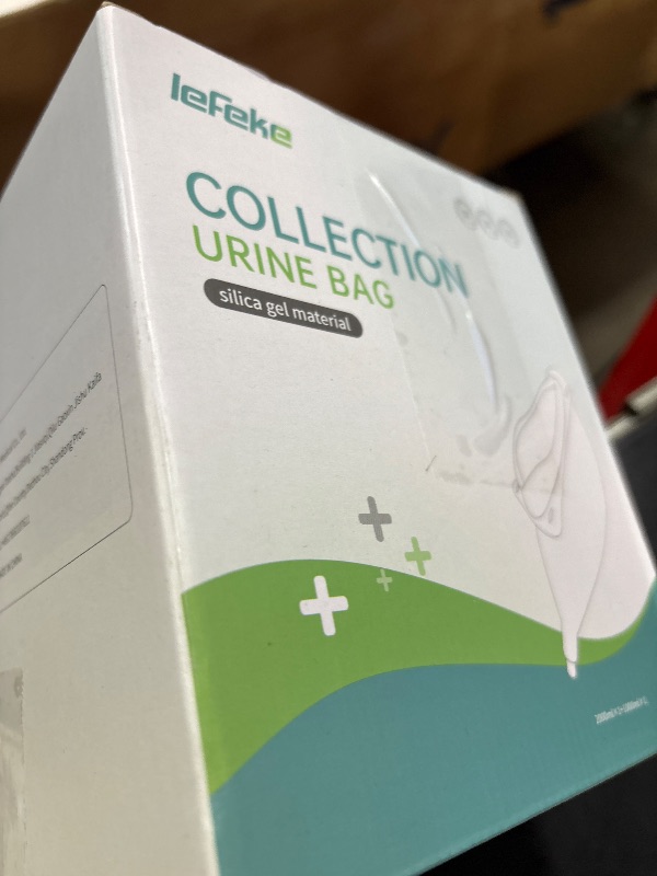 Photo 1 of MHKGIOA Male Urinal - Wearable Men's Urinal with Elastic Waistband & Two 500ml Urine Collection Bag - Reusable Urine Collector(Random Color) (L)