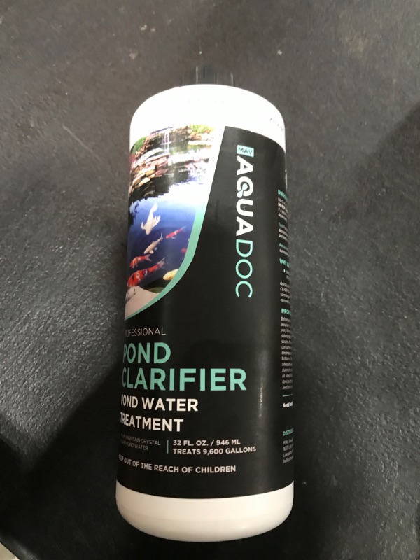 Photo 1 of Pond Clarifier - Fish-Friendly Koi Pond Water Clarifier to Quickly Clear Murky Pond Water and Remove Pond Sludge with Natural Enzymes - Fish Pond Water Treatment - AquaDoc Pond Supplies