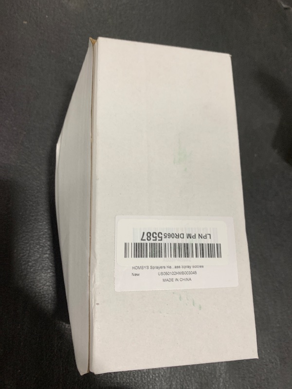 Photo 1 of HOMBYS 4 Pack Clear Trigger Sprayers Replacement Spray Nozzles with Mist Stream Sprayer for 8oz/16oz Glass Spray Bottles for Home, Kitchen, Garden and Office,Cleaning Solutions-Quality Sprayer