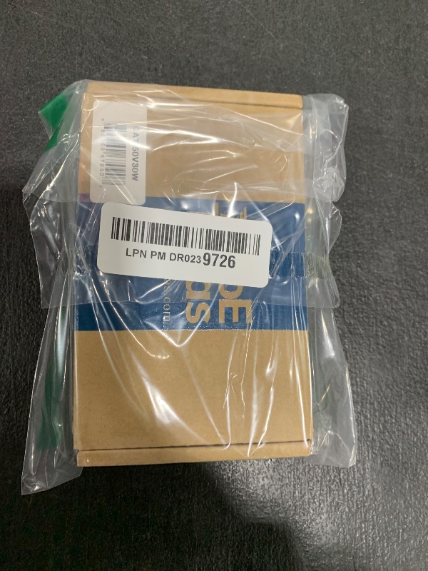 Photo 1 of PoE Texas DC-Powered PoE+ (30 watt) Gigabit Inline Injector Converts 12-60V in to 50 Volt IEEE 802.3at PoE+ Out - Variable DC PoE Injector for Solar & Battery Powered Installations, WiFi & More