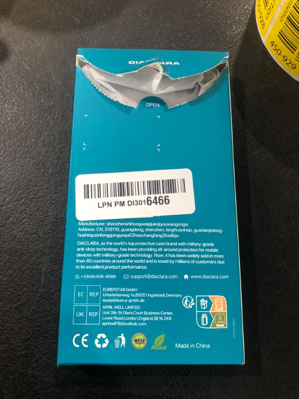 Photo 1 of Diaclara Designed for iPhone 13 Case, Full Body Rugged Case with Built-in Touch Sensitive Anti-Scratch Screen Protector, Soft TPU Bumper Case for iPhone 13 6.1" (Green)