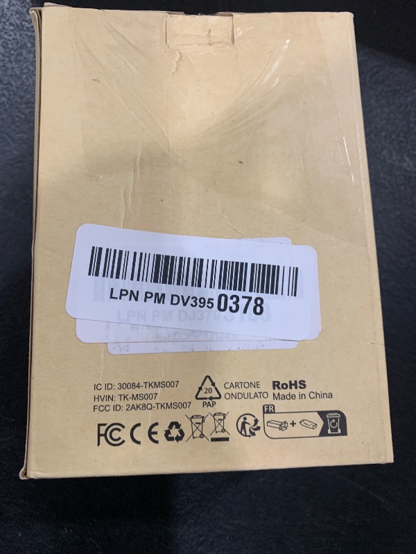 Photo 1 of TECKNET Ergonomic Mouse, Rechargeable Vertical Ergo Mouse Wireless, Silent 2.4GHz 6 Buttons Optical Carpal Tunnel Mouse, 5 Adjustment Levels, Up to 4800DPI Wireless Mouse for Laptop, Desktop - White