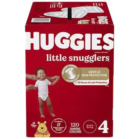 Photo 1 of Huggies Little Snugglers Diapers (size 4)