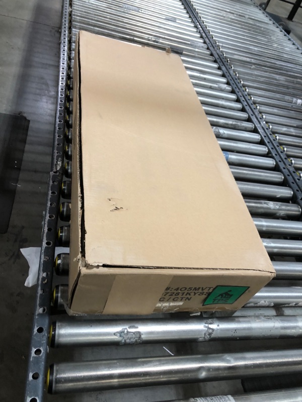 Photo 1 of 4-Shelf Adjustable, Heavy Duty Storage Shelving Unit on 3'' Wheel Casters, 36" L x 14" W x 57.75" H, Black