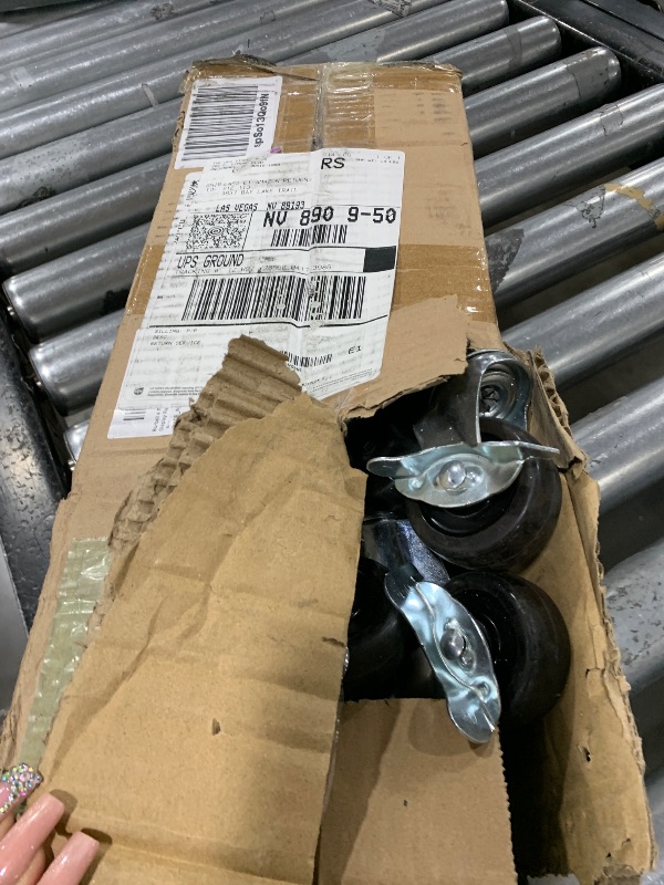 Photo 1 of Burbell 4 Pairs Grid Wall Display Legs Metal Triangular Base with Casters Wall Grid Panel Support Base Gridwall Accessories for Trading Display Rack(White)