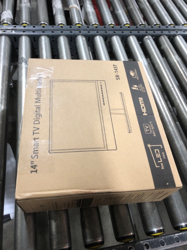 Photo 1 of Feihe 14 inch Small Smart TV Built-in APP, HD Flat Screen Smart TV for Home, Kitchen, RV Camper