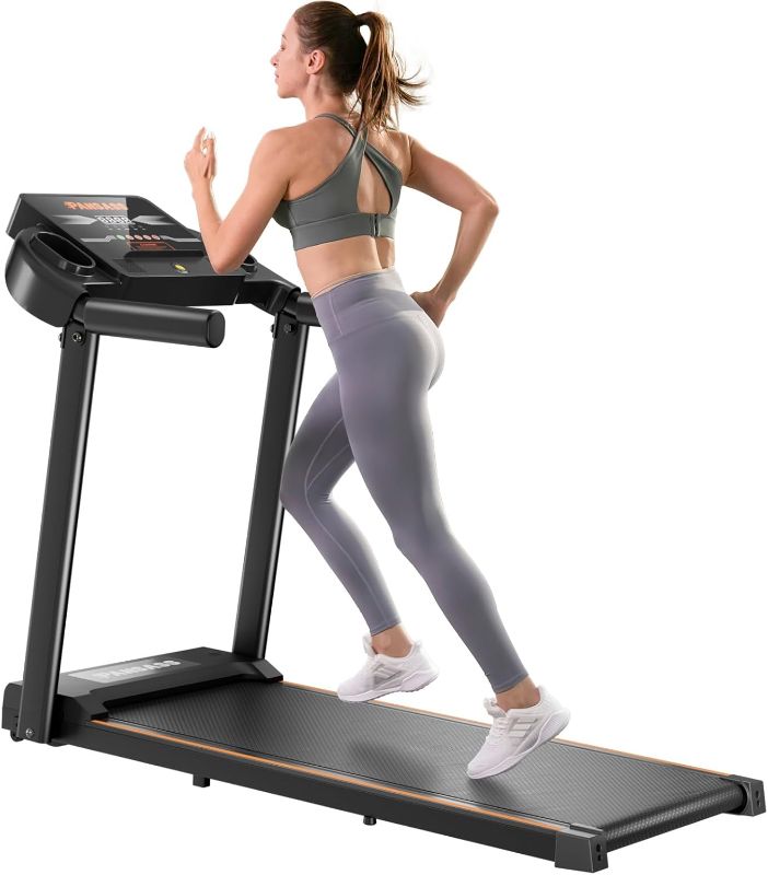 Photo 1 of Portable Walking Treadmill for Home Office-Compact Mini Treadmill with 12 HIIT Modes, Walking Jogging Machine with 2.5HP, LED Display