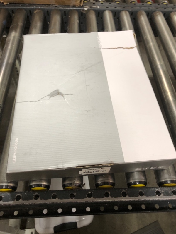 Photo 1 of FGKQ Touchless Kitchen Faucet with Pull Down Sprayer, Brushed Nickel High Arc Motion Sensor Smart Hands-Free Single Hole Commercial Kitchen Sink Faucet for Bar/RV Sink