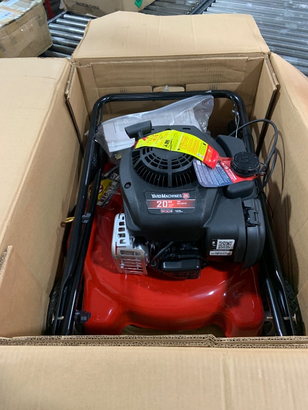 Photo 1 of Yard Machines 20-in Gas with 125-cc Briggs and Stratton Engine