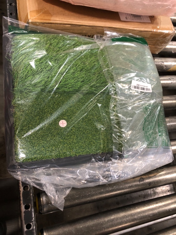 Photo 1 of BIRDIEBLAST Professional Dual-Turf Golf Hitting Mat, Robust Rubber Base Golf Practice Mat, Golf Practice Mat Ideal for Indoor or Outdoor Backyard Training (1)