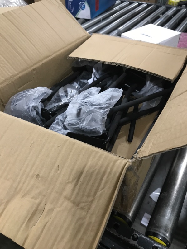 Photo 1 of Aking Ace Wall Mount Tool Storage Rack, Heavy Duty Garage Storage Tool Organizer, Garden Tool Wall Hooks and Hangers, Hold Up to 350lbs Black 2Pack, AK806-Black-2Pack