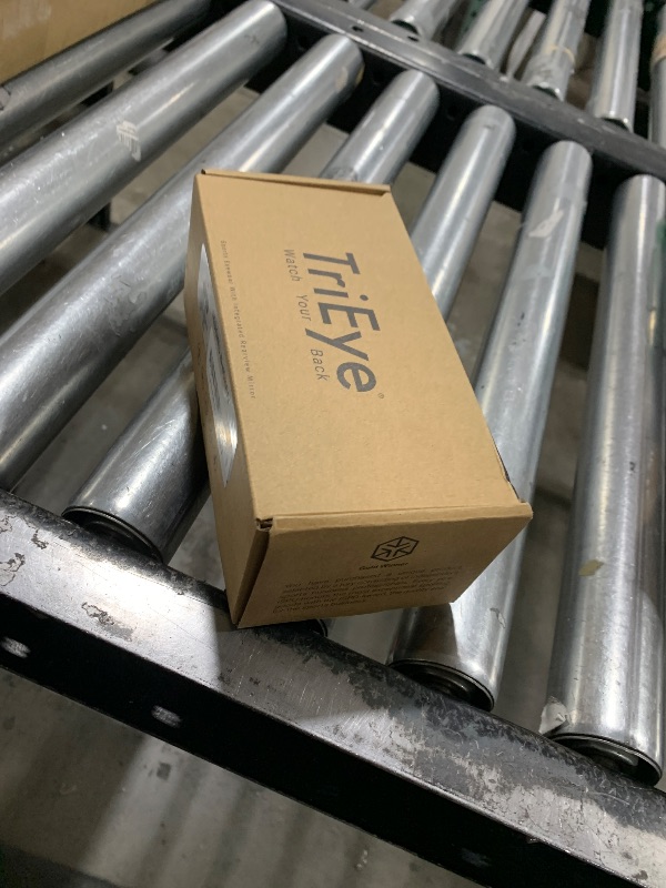 Photo 1 of TriEye Photochromic Cycling Sunglasses with Rear-view Mirror - UV-400 Protection - Durable Bicycle Glasses for Men & Women