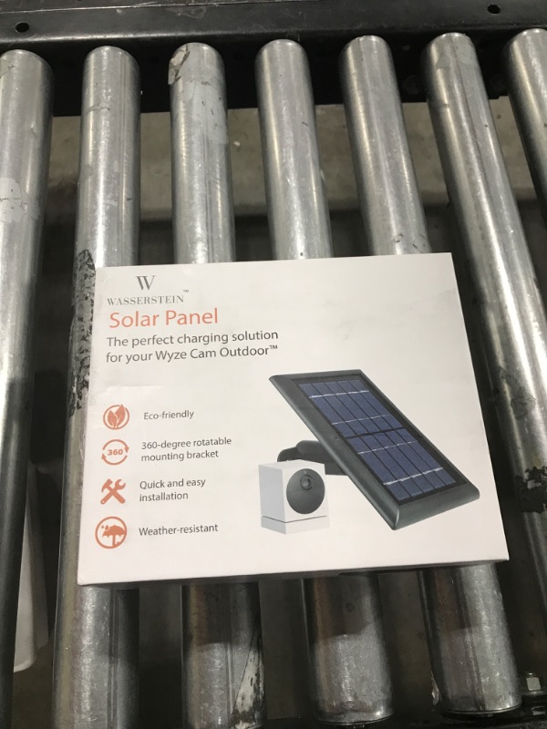 Photo 2 of [Updated Version] Wasserstein Solar Panel with 13.1ft/4m Cable Compatible with Arlo Essential Spotlight/XL Spotlight Camera (3-Pack, White) (NOT Compatible with Arlo Ultra, Pro 1/2/3, HD, Floodlight)