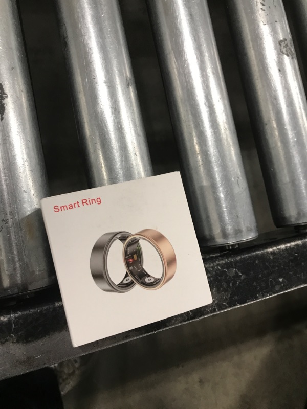 Photo 1 of 2025 Upgrade Smart Ring Health Tracker for Men Women - IP68 Waterproof Fitness Ring with Sleep Tracker/Heart Rate/Blood Oxygen/Steps/Distance/Calories,Air Shutter,Charging case Up to 7-Day, Gold #7