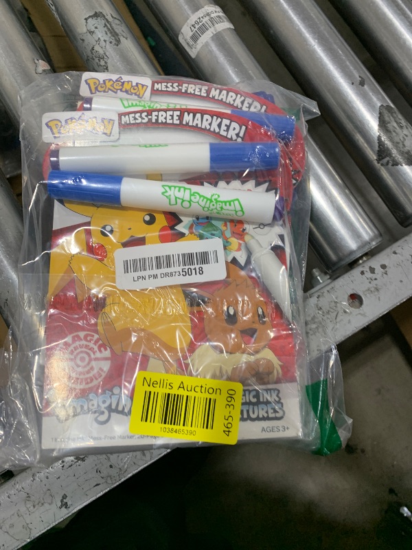 Photo 1 of Pokemon Party Favors - Boys & Girls Bundle: 8 Imagine Ink Coloring Books & 8 Pokemon Cards
