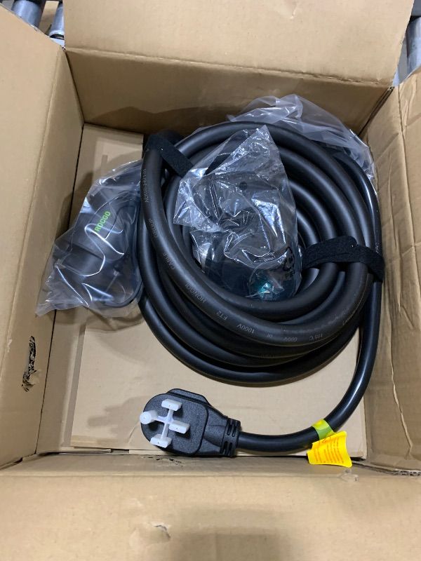 Photo 1 of Level 2 EV Charger 48 Amp ev Chargers for Home Level 2 NEMA 14-50 Plug,Use Swipe Card or APP to Start, Electric car Charger,25Ft Cable 240v Level 2 Charger SAE j1772 Charger