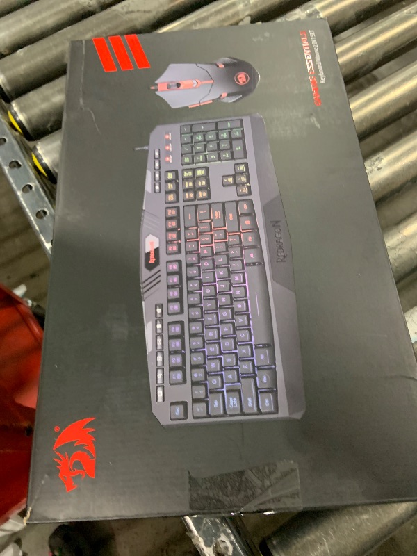 Photo 3 of Redragon S101 Gaming Keyboard, M601 Mouse, RGB Backlit Gaming Keyboard, Programmable Backlit Mouse, Value Combo Set [New Version]