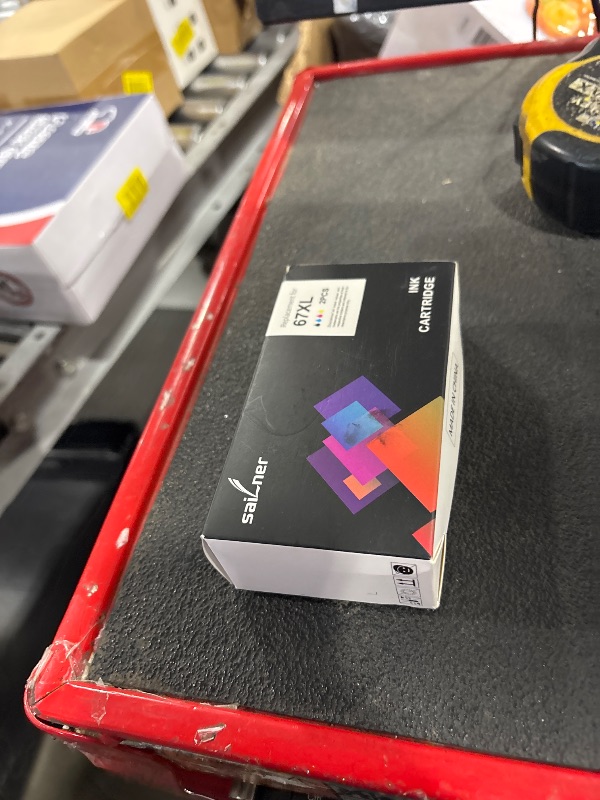 Photo 1 of SAILNER 67XL Ink Cartridges Black Color Combo Pack for Remanufactured Ink Cartridge Replacement for HP Ink 67 67XL 67XXL for DeskJet 4155e 2755e 4155 2700 Envy 6055 6055e Printer