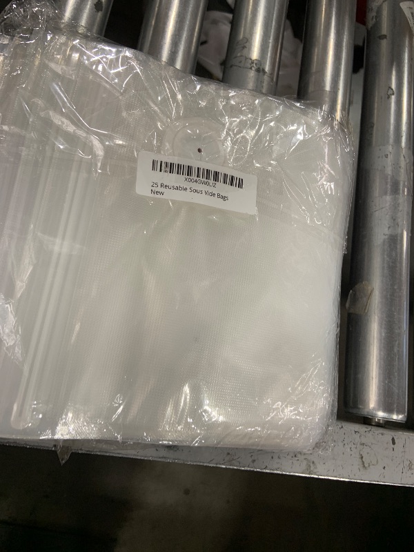 Photo 1 of Handheld Vacuum Sealer Bags Large Size 25 Bags