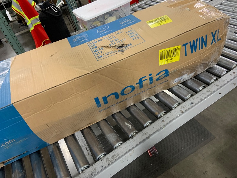 Photo 1 of Inofia Twin XL Mattress 12 inch Hybrid Twin XL Size Mattresses Cool Bed with Waterproof Rayon Mattress Protector Included, Medium Firm Feel, Motion Isolation, 101 Nights Trial
