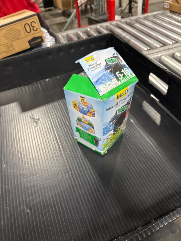 Photo 1 of Tetra Whisper Internal Power Filter 5 To 10 Gallons, For aquariums, In-Tank Filtration With Air Pump, Black