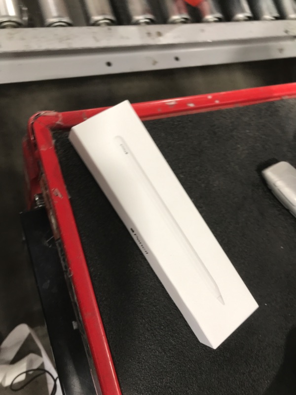 Photo 1 of Apple Pencil (2nd Generation): Device Compatibility Check Required - Pixel-Perfect Precision, Perfect for Note-Taking, Drawing, and Signing documents. Attaches, Charges, and Pairs magnetically.
