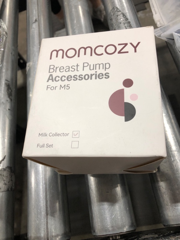 Photo 2 of Momcozy Milk Collector Only Compatible with Momcozy M5 NOT for Others. Original M5 Breast Pump Replacement Accessories, 1 Pack