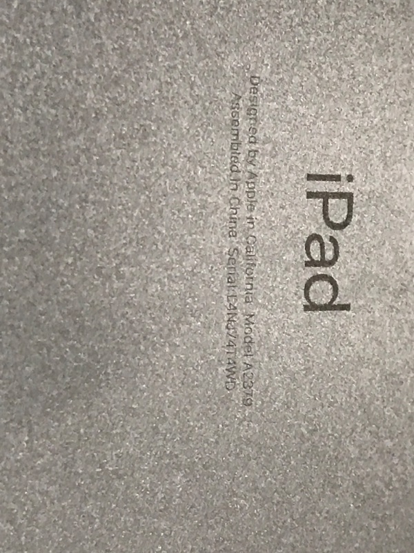 Photo 1 of 2022 Apple iPad Pro (11-inch, Wi-Fi, 256GB) - Space Gray (Renewed Premium)LOCKED