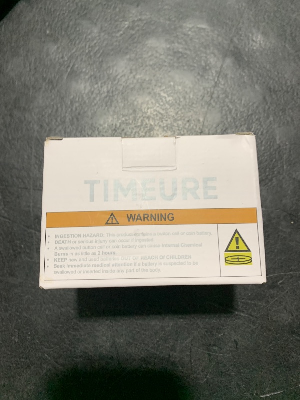 Photo 1 of TIMEURE Women's Step Counter Pedometer Watch with Stainless Steel Bracelet, Stylish Design, No App, No Charging Needed for Step, Calorie, Distance Tracking, Alarm, Countdown Timer, TU-2401 (Rose Gold)