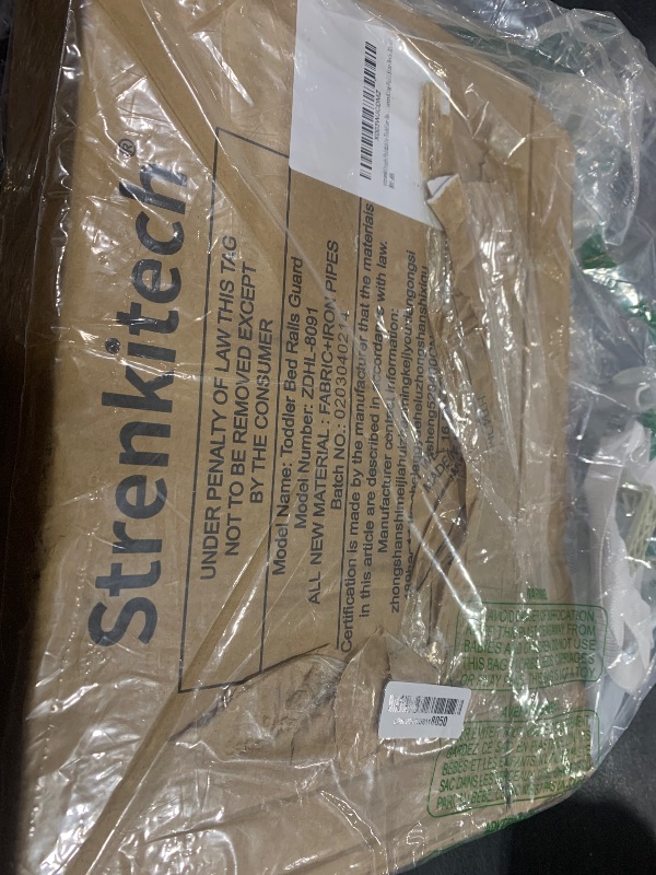 Photo 1 of strenkitech Foldable Toddler Bed Rails - Kids Guard Bumper for Crib Safe Bed Side Rail for Twin Queen King Full Size Beds 32inch