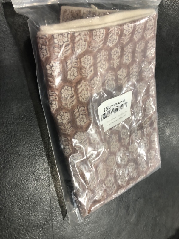 Photo 1 of Amor Virisso 20x20 Pillow Covers Floral Pillow Covers Farmhouse Neutral Pillow Covers Decorative Pillows for Couch Accent Sofa Pillows 1PC, Cognac Brown