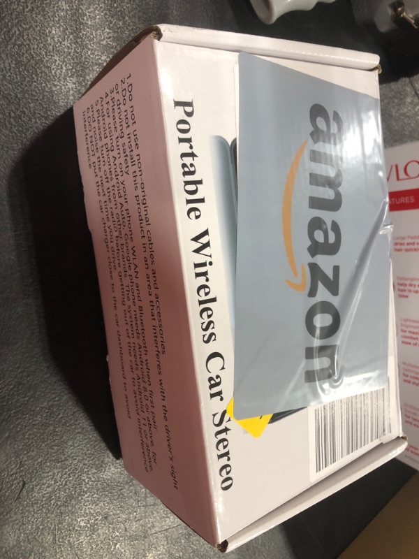 Photo 1 of Qulokar 7 Inch Portable Touch Screen Car Stereo with Wireless Carplay & Android Auto,Mirror Link,Bluetooth,AUX,FM,Siri,Voice Control for All Vehicles Q7