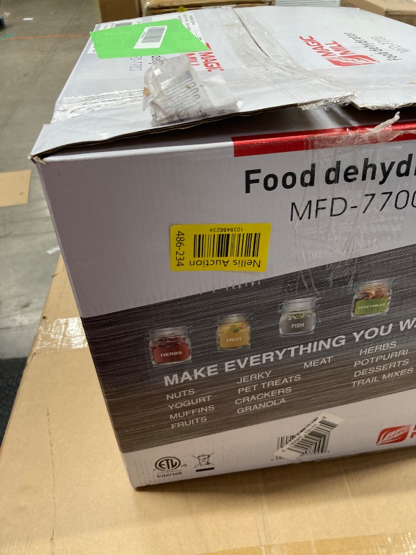 Photo 1 of Magic Mill Food Dehydrator Machine | 11 Stainless Steel Trays | Adjustable Timer and Temperature Control | Jerky, Herb, Meat, Beef, Fruits and Vegetables Dryer | Safety Over Heat Protection