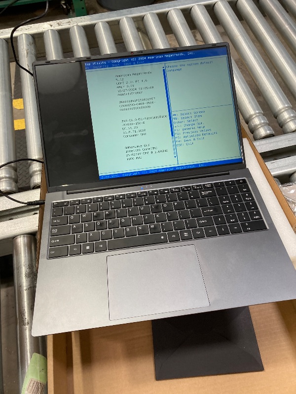 Photo 1 of  ***(USED, FULL SCREEN NOT DISPLAYING PROPERLY, SOME SCUFFS/SCRATCHES, TESTING INCOMPLETE)***
 16" Laptop Computer,Intel Core i5,16GB RAM 512GB SSD,Windows 11 Pro Notebook PC,MS Office 2024,100% sRGB Color Gamut FHD Display,Dual Band Wi-Fi,Webcam
