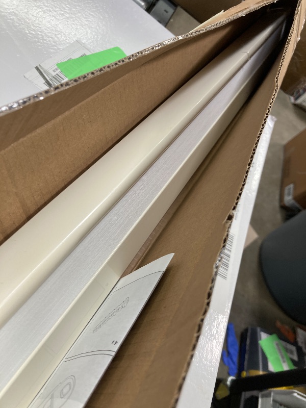 Photo 1 of **MISSING HARDWARE**LazBlinds Cordless Cellular Shades, Light Filtering Honeycomb Shades for Home, Thermal Insulation Noise Reduction Blinds for Windows, 32'' W x 48'' H, Cream
