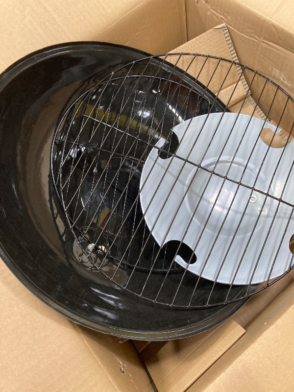 Photo 1 of ***PARTS ONLY -MISSING LEGS***SEE ALL PHOTOS***
Panther 18.5" Charcoal Kettle Grill - 240
